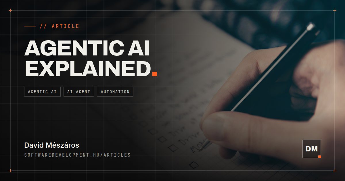 Agentic AI: ako AI sama naplánuje a vykoná úlohu?