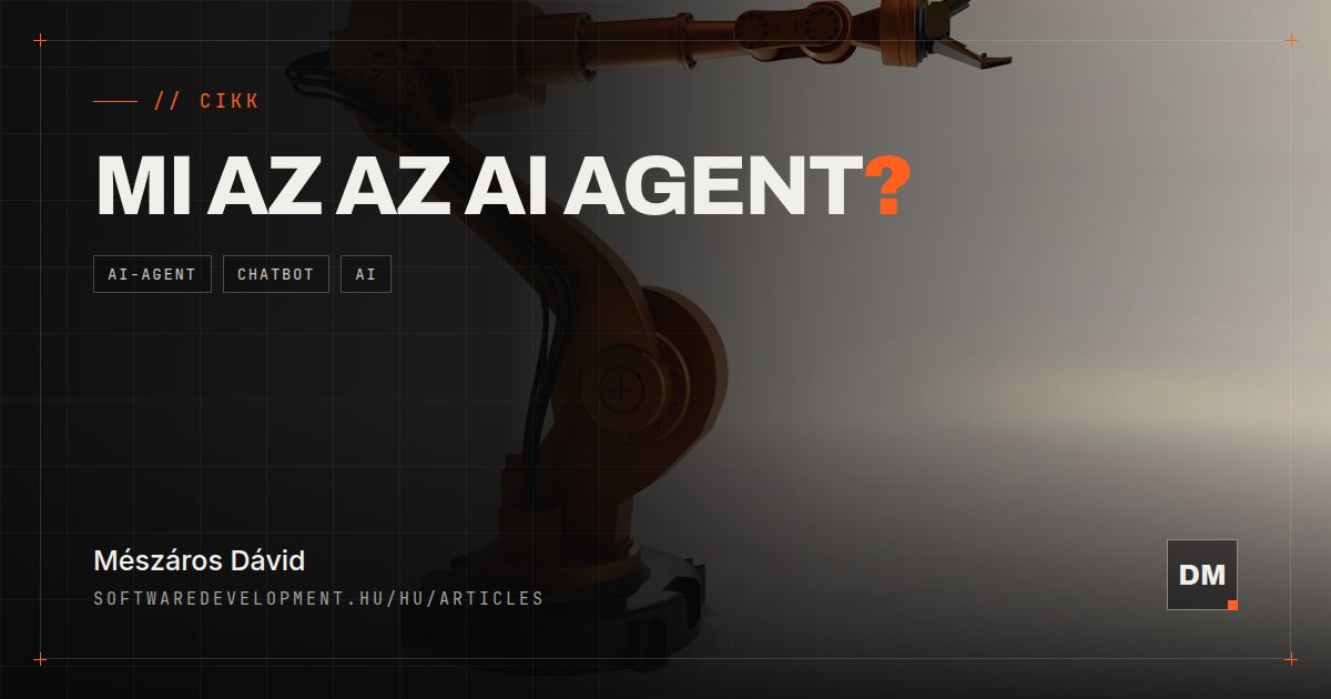 AI Agent – Mi az, és miben különbözik egy chatbottól?