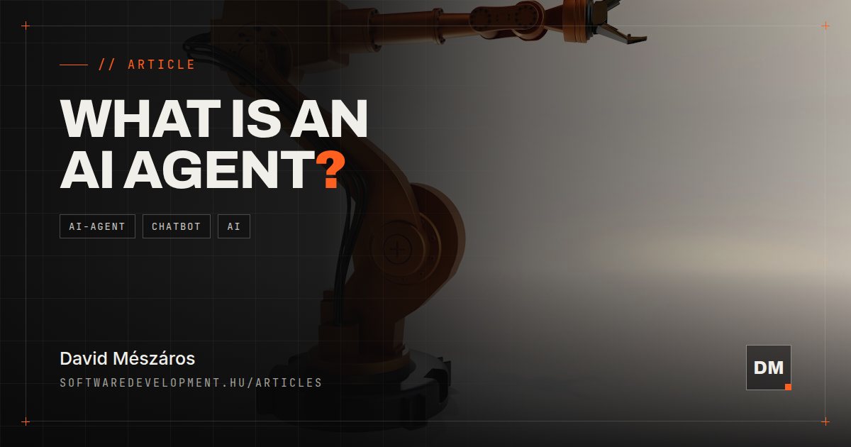 Čo je AI agent a čím sa líši od chatbota?